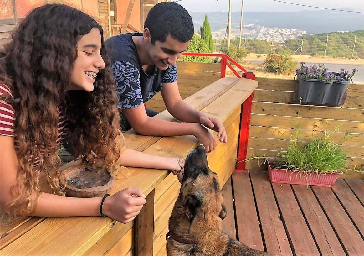 Si-Har Chalets Nimrod Esterno foto